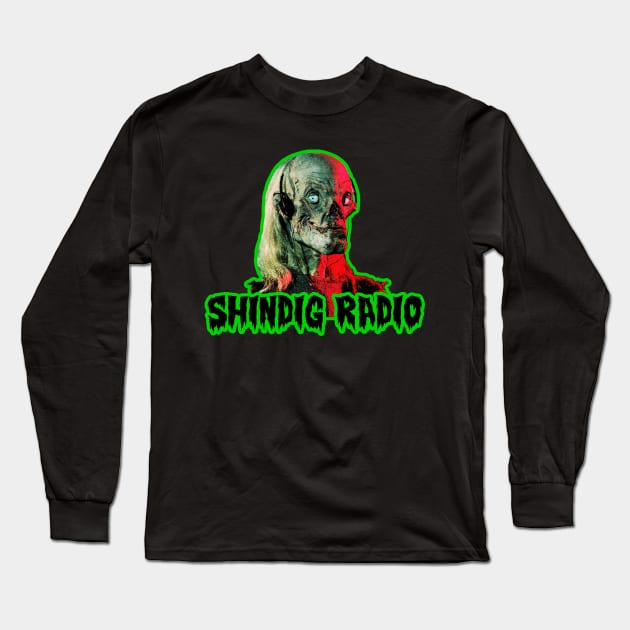 Shindig Radio (Keeper Variant) Long Sleeve T-Shirt by halloween_shindig